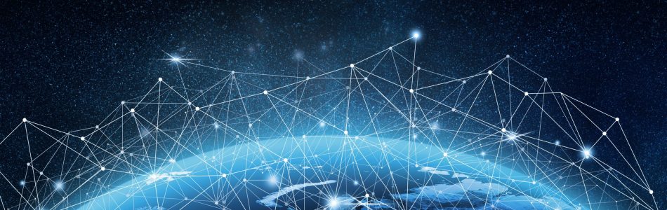 Global,Network,Concept.,3d,Rendering,Elements,Of,This,Image,Furnished